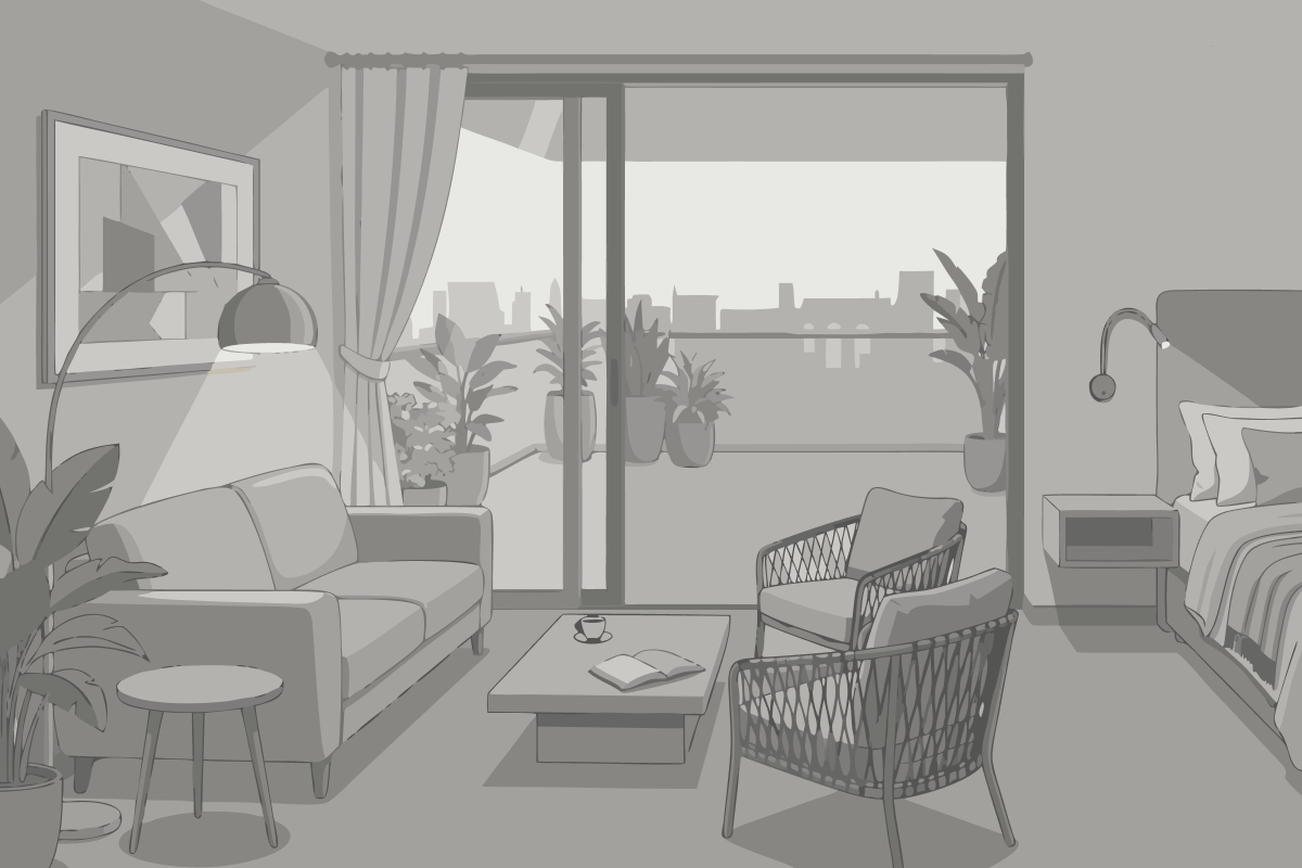 Appartamento Familiare con 1 Camera da Letto